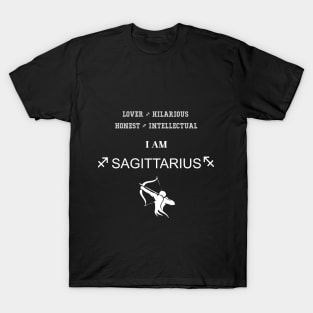 Sagittarius horoscope 02 T-Shirt